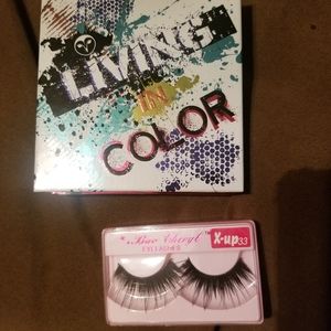 Eyeshadow Pallette and Lashes